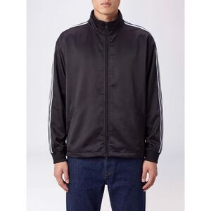 Y-3 Men Technical Fabric Zip-Up Sweatshirt Y-3 With High Neck And 3-Stripes Logo